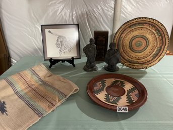 Native Items 2 Including Great Art Work And More