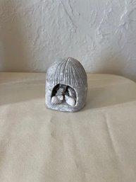 Alabaster Miniature Carved Nativity