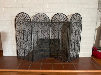 Iron Fireplace Cover