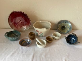 Various Ceramic Bowls Lot