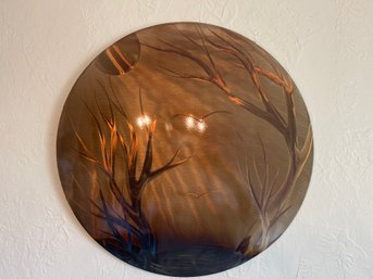 Reflections In Metal- Beautiful Piece. 1 Of 1