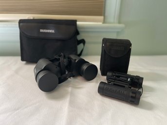 Bushnell Binoculars Set 7 X 35 And 8x21