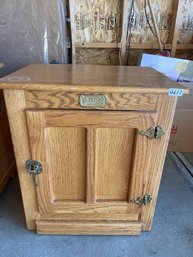 White Clad Side Table 1