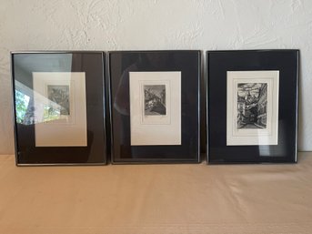 Set Of 3 Framed Prints