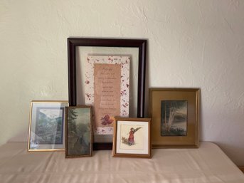 Various Framed Prints