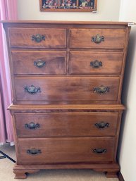 Wood 5 Drawer Dresser