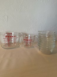 Pyrex Measuring And Sauce Dishes