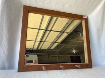 Mirror With Hanging Pegs