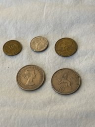 60s Foreign Currency Coins