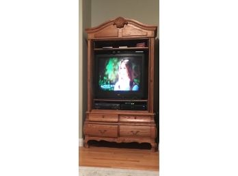 Entertainment Center/Armoire 2 Piece