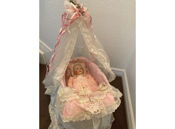 Victorian Lullaby Handcrafted Porcelain Doll