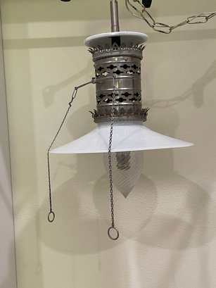 Antique Lamp Marked 'Humphrey Gas Lighting Co Kalamazoo 1901' B200