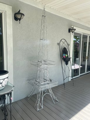 Zaer LTD Ironworks Limited Outdoor Eiffel Tower Replica W/ Lighting Option (tested)