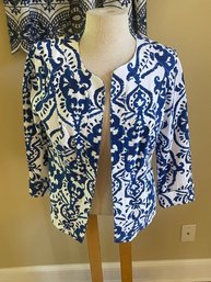 2 Piece Lot Of New Chicos Summer Jackets C42