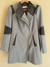 Calvin Klein Wool Coat Size Medium