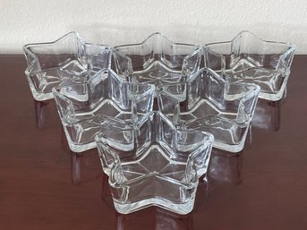 Set Of 6 Star Shaped Nut/candy Bowls K79