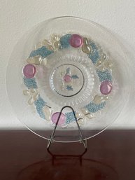 Westmoreland 'Della Robbia' Glass Torte Plate K133