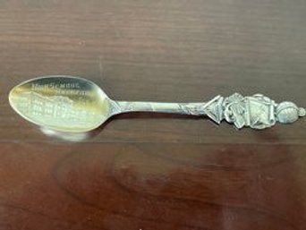 Antique Sterling Silver Spoon 'rockford, IL High School', 1912 S18