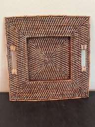 Bamboo And Reed Tray T16