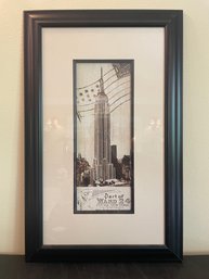 Print Of Empire State Building AR8