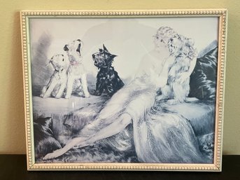 Vintage Framed 'perfect Harmony' Print AR27