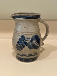 Vintage (1994) Glazed Stoneware Pitcher T35