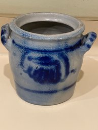 Antique/Vintage Salt Glaze Stoneware 'grease Pot' (german)