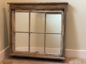 Antique Window Wall Mirror