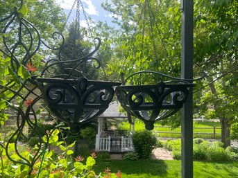 Pair Of Hanging Patio Fixtures P5