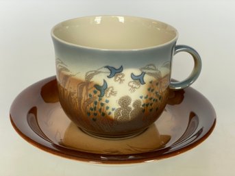 Vintage Arabia Cup & Saucer