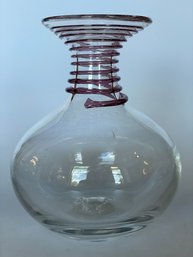 Blenko Glass Vase