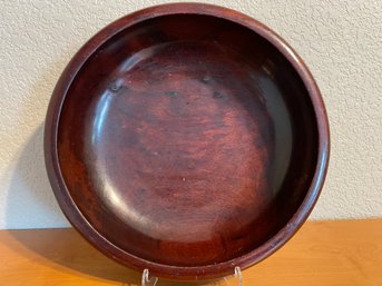 Vintage Rosewood Salad Bowl