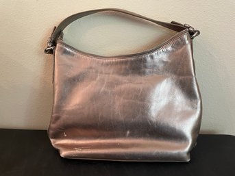 Gold Storage Leather Cole Hahn Handbag C101