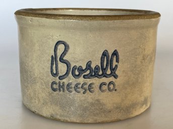 Antique Bosell Cheese Co. Crock