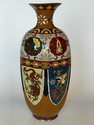 Antique Japanese Cloisonne Vase