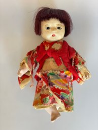 Small Vintage Bisque Japanese Doll