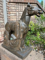 Large Reproduction Chinese Terracotta Archer's Horse