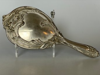 Vintage Silver Hand Mirror