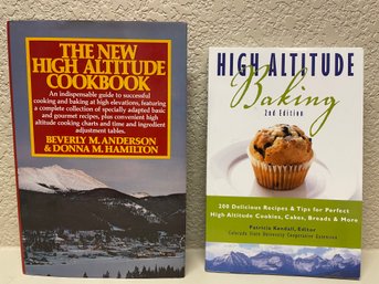 Lot Of High Altitude Cookbooks