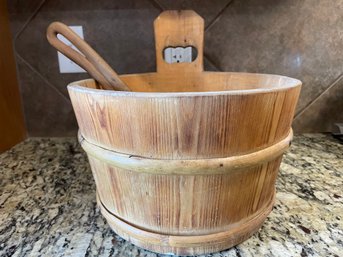 Finnish Sauna Bucket & Ladle