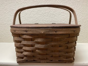 Vintage Longaberger Picnic Basket