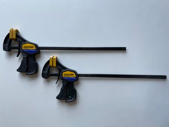 Pair Of Quick Grip  Bar Clamps