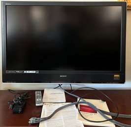 Sony Bravia LCD Digital 46' Color Tv