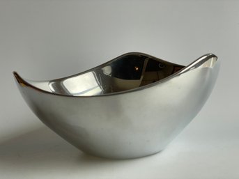 Vintage Nambe Tri Corner Bowl