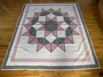 Vintage Hand Sewn Amish Quilt