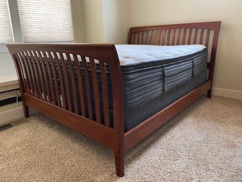 Ethan Allen Sleigh Bed