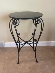 Decorative Marble Top Table With Iron Legs L14