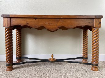 Pine Console/sofa Table