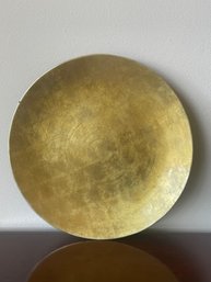 Decorative Gold Lacquer Platter L96