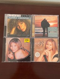 Lot Of 4 Barbara Streisand CDs M3